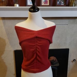 FREE PEOPLE Off shoulder sweater size large